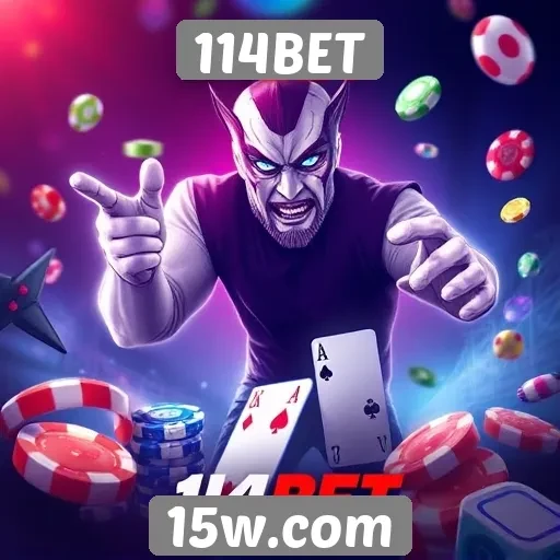 Variedade de jogos disponíveis no 114BET